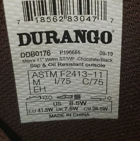 Durango Maverick XP steel toe work boots - Picture 5 of 6